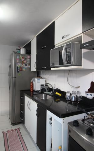 Casa de condomínio à venda com 100m², 3 quartos e 1 vagaCozinha