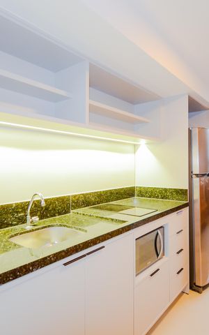 Studio para alugar com 34m², 1 quarto e sem vagaCozinha