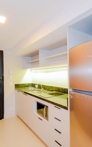 Studio para alugar com 34m², 1 quarto e sem vagaCozinha