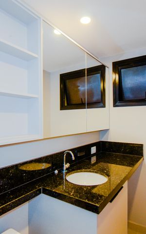 Studio para alugar com 34m², 1 quarto e sem vagaBanheiro
