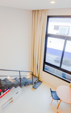 Studio para alugar com 34m², 1 quarto e sem vagaStudio 