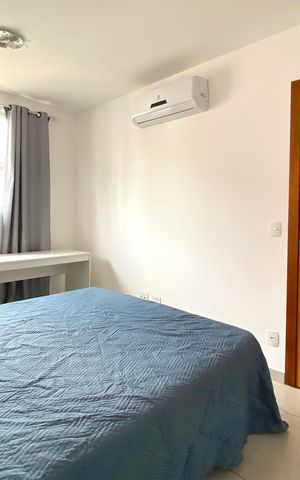 Studio para alugar com 36m², 1 quarto e 2 vagasQuarto 