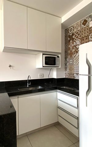 Studio para alugar com 36m², 1 quarto e 2 vagasCozinha