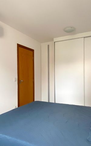 Studio para alugar com 36m², 1 quarto e 2 vagasQuarto 