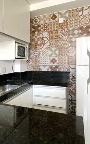 Studio para alugar com 36m², 1 quarto e 2 vagasCozinha