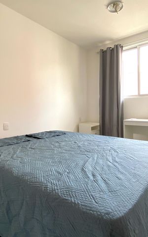 Studio para alugar com 36m², 1 quarto e 2 vagasQuarto 