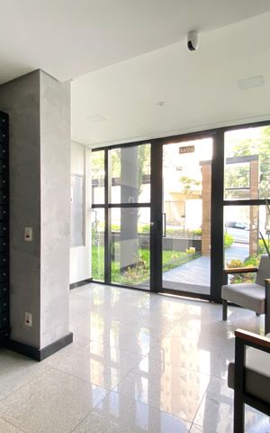 Studio para alugar com 31m², 1 quarto e 1 vaga Studio para alugar com 31m², 1 quarto e 1 vagaHall de entrada