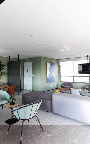 Studio à venda com 27m², 1 quarto e sem vaga