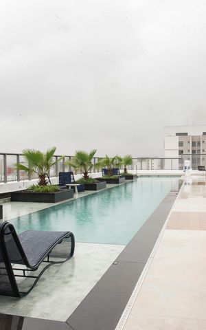 Studio à venda com 30m², 1 quarto e sem vagaÁrea comum - Piscina da cobertura