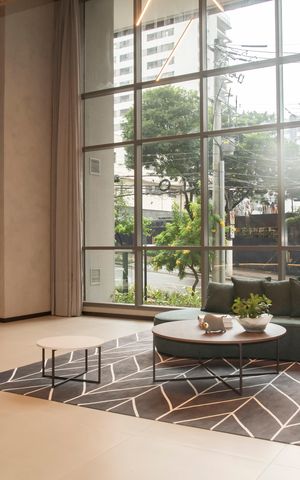 Studio à venda com 30m², 1 quarto e sem vagaHall social