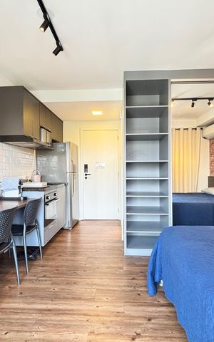 Studio para alugar com 32m², 1 quarto e sem vaga Studio para alugar com 32m², 1 quarto e sem vagaStudio