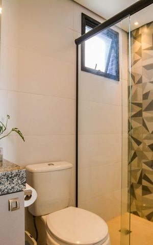 Apartamento à venda com 60m², 2 quartos e 1 vaga Apartamento à venda com 60m², 2 quartos e 1 vagaBanheiro da Suíte