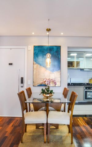 Apartamento à venda com 60m², 2 quartos e 1 vaga Apartamento à venda com 60m², 2 quartos e 1 vagaSala