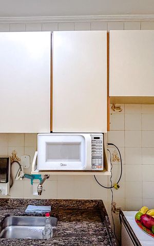 Apartamento à venda com 49m², 1 quarto e 1 vagaCozinha - Armários