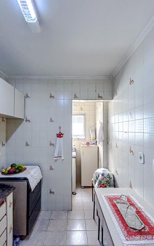 Apartamento à venda com 49m², 1 quarto e 1 vagaCozinha