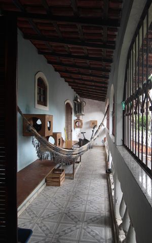 Casa de condomínio para alugar com 450m², 6 quartos e 3 vagasSuíte 3 - Varanda