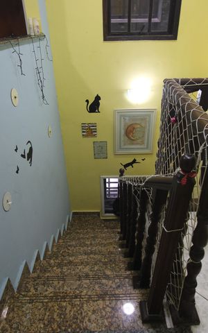 Casa de condomínio para alugar com 450m², 6 quartos e 3 vagasEscada
