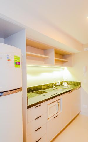 Studio para alugar com 34m², 1 quarto e sem vagaCozinha