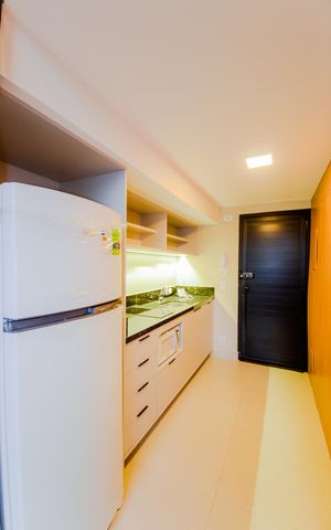 Studio para alugar com 34m², 1 quarto e sem vagaCozinha