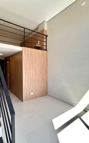 Studio para alugar com 34m², 1 quarto e sem vaga Studio para alugar com 34m², 1 quarto e sem vagaSala
