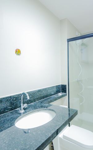 Studio para alugar com 34m², 1 quarto e sem vagaBanheiro