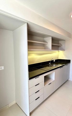 Studio para alugar com 34m², 1 quarto e sem vaga Studio para alugar com 34m², 1 quarto e sem vagaCozinha