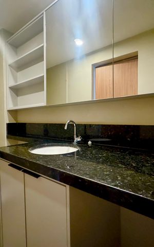 Studio para alugar com 34m², 1 quarto e sem vaga Studio para alugar com 34m², 1 quarto e sem vagaBanheiro