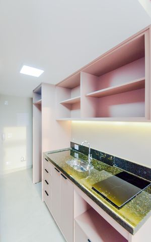 Studio para alugar com 34m², 1 quarto e sem vagaCozinha