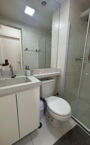 Apartamento à venda com 94m², 2 quartos e 1 vaga Apartamento à venda com 94m², 2 quartos e 1 vagaBanheiro