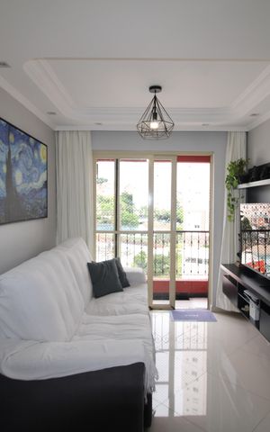Apartamento à venda com 67m², 3 quartos e 1 vagaSala