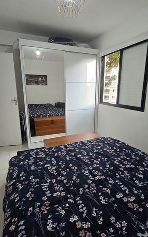 Apartamento à venda com 56m², 2 quartos e 2 vagas Apartamento à venda com 56m², 2 quartos e 2 vagasQuarto