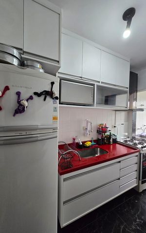 Apartamento à venda com 56m², 2 quartos e 2 vagas Apartamento à venda com 56m², 2 quartos e 2 vagasCozinha