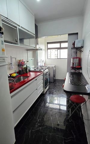 Apartamento à venda com 56m², 2 quartos e 2 vagas Apartamento à venda com 56m², 2 quartos e 2 vagasCozinha