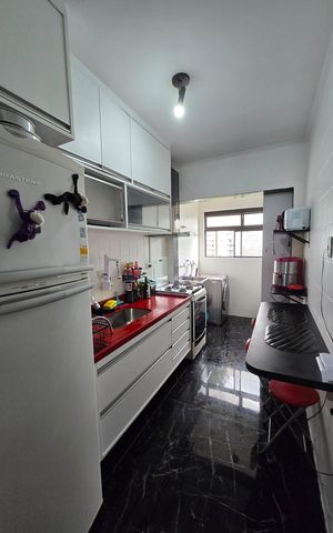 Apartamento à venda com 56m², 2 quartos e 2 vagas Apartamento à venda com 56m², 2 quartos e 2 vagasCozinha