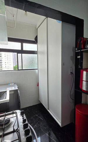 Apartamento à venda com 56m², 2 quartos e 2 vagas Apartamento à venda com 56m², 2 quartos e 2 vagasCozinha