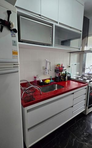 Apartamento à venda com 56m², 2 quartos e 2 vagas Apartamento à venda com 56m², 2 quartos e 2 vagasCozinha