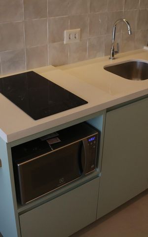 Studio à venda com 24m², 1 quarto e sem vagaCozinha