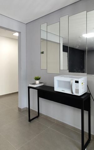 Studio à venda com 17m², 1 quarto e sem vaga Studio à venda com 17m², 1 quarto e sem vagaHall Social