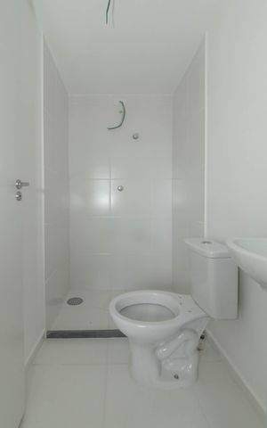 Studio à venda com 17m², 1 quarto e sem vaga Studio à venda com 17m², 1 quarto e sem vagaBanheiro