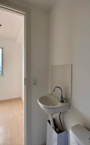 Studio à venda com 16m², 1 quarto e sem vaga Studio à venda com 16m², 1 quarto e sem vagaBanheiro