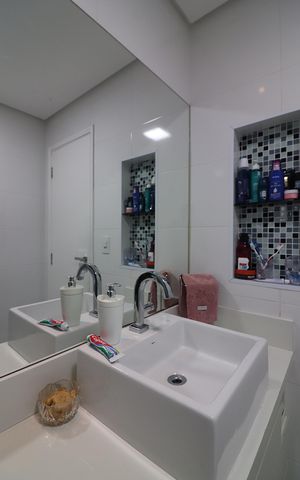 Apartamento à venda com 96m², 3 quartos e 1 vagaBanheiro Social