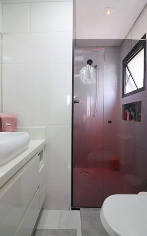 Apartamento à venda com 96m², 3 quartos e 1 vagaQuarto 1 - Suíte Banheiro 