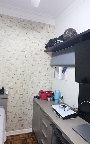 Apartamento à venda com 96m², 3 quartos e 1 vagaQuarto 3