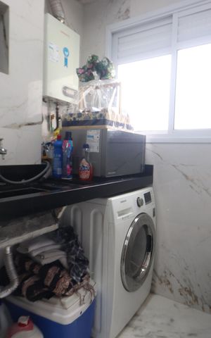 Apartamento à venda com 59m², 2 quartos e 1 vagaCozinha/Lavanderia