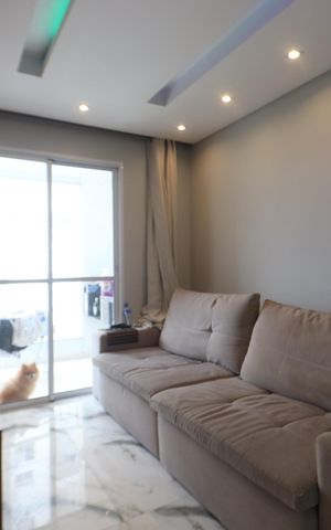 Apartamento à venda com 59m², 2 quartos e 1 vagaSala