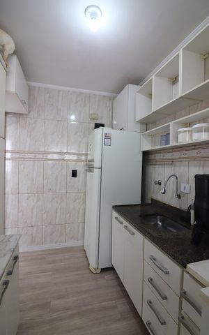 Apartamento à venda com 57m², 2 quartos e 1 vagaCozinha e Área de Serviço