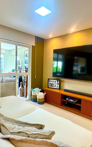 Apartamento à venda com 159m², 3 quartos e 3 vagas Apartamento à venda com 159m², 3 quartos e 3 vagasSala