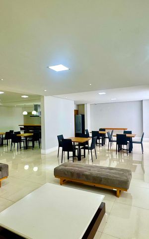 Apartamento à venda com 159m², 3 quartos e 3 vagas Apartamento à venda com 159m², 3 quartos e 3 vagasSalão de Festas