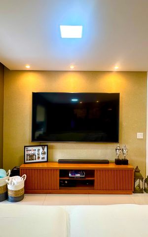 Apartamento à venda com 159m², 3 quartos e 3 vagas Apartamento à venda com 159m², 3 quartos e 3 vagasSala