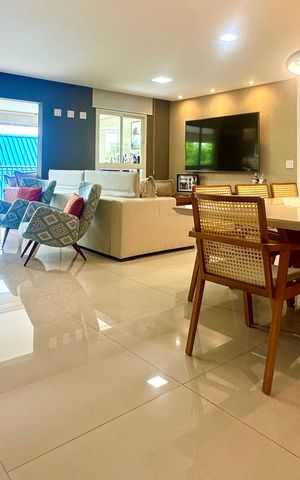 Apartamento à venda com 159m², 3 quartos e 3 vagas Apartamento à venda com 159m², 3 quartos e 3 vagasSala